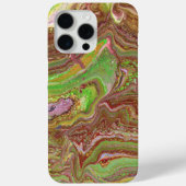 Questions 1 Wild Green Maroon Phone Case (Rückseite)