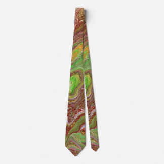 Questions 1 Wild Green Maroon Tie Krawatte