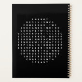 Questzirkel für Motivierend Word-Suche behalten Planer (Rückseite)