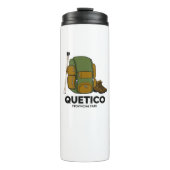 Quetico Provincial Park Backpack Thermosbecher (Vorderseite)