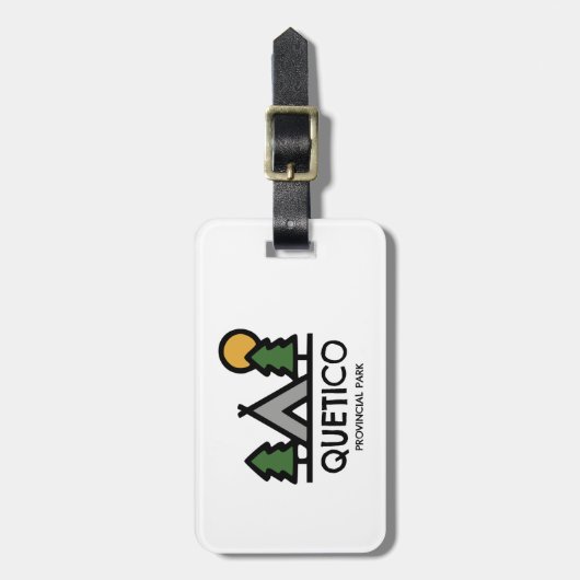 Quetico Provincial Park Gepäckanhänger (Vorderseite vertikal)