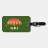 Quetico Provincial Park Gepäckanhänger (Vorderseite horizontal)