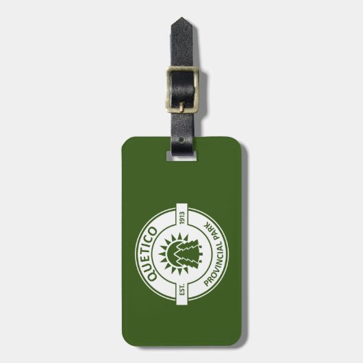 Quetico Provincial Park Gepäckanhänger (Vorderseite vertikal)