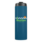 Quetico Provincial Park Retro Thermosbecher (Vorderseite)