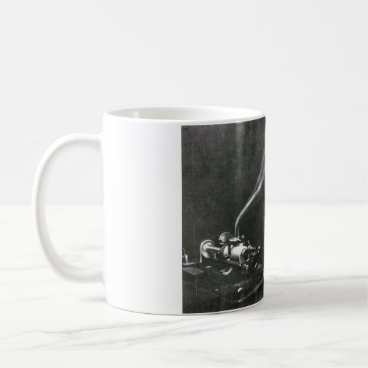 Quetschwalze Kaffeetasse (Links)