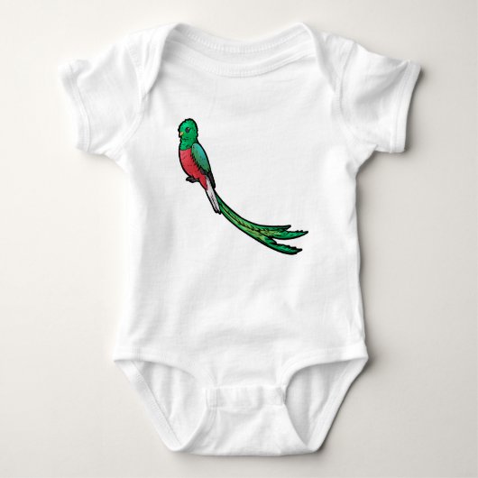 Quetzal Baby Strampler (Vorderseite)
