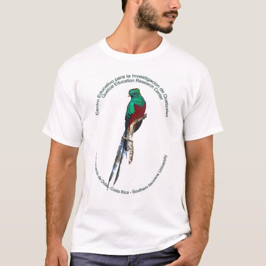 Quetzal-Bildungs-Forschungszentrum T-Shirt (Vorderseite)