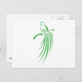 Quetzal Postkarte (Vorne/Hinten)