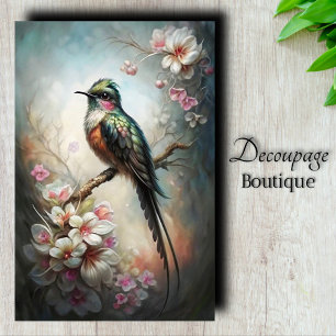 Quetzal Träume Découpage Seidenpapier
