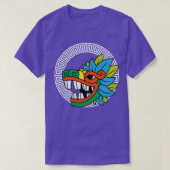 Quetzalcoatl Aztec Feathered Serpent Mayan Inca To T-Shirt (Design vorne)