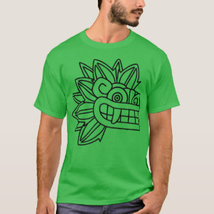 Quetzalcoatl Aztec Mayan Feathered Serpent Toltec T-Shirt