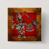 Quetzalcoatl Button (Vorderseite)
