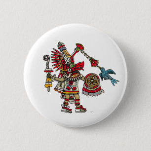 Quetzalcoatl Button
