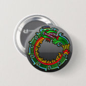 Quetzalcoatl Button (Vorne & Hinten)