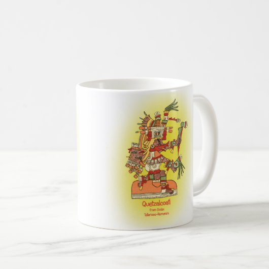 Quetzalcoatl Kaffeetasse (VorderseiteRechts)