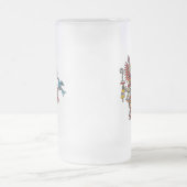 Quetzalcoatl Mattglas Bierglas (Mittel)