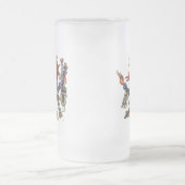 Quetzalcoatl Mattglas Bierglas (Mittel)