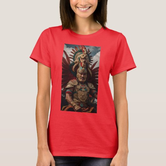 Quetzalcoatl - Mexican Aztec Mythology T-Shirt (Vorderseite)