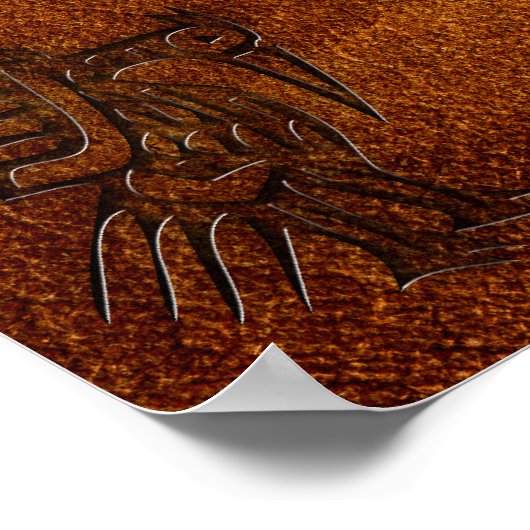 Quetzalcoatl Poster (Ecke)