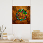 Quetzalcoatl Poster (Küche)