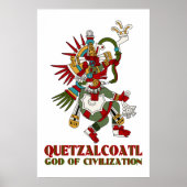 Quetzalcoatl Poster (Vorne)