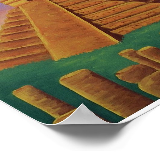 Quetzalcoatl Poster (Ecke)