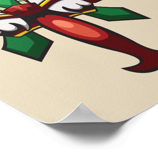 Quetzalcoatl Poster (Ecke)