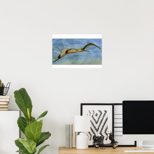 Quetzalcoatlus Print Poster (Heimbüro)