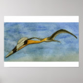 Quetzalcoatlus Print Poster (Vorne)