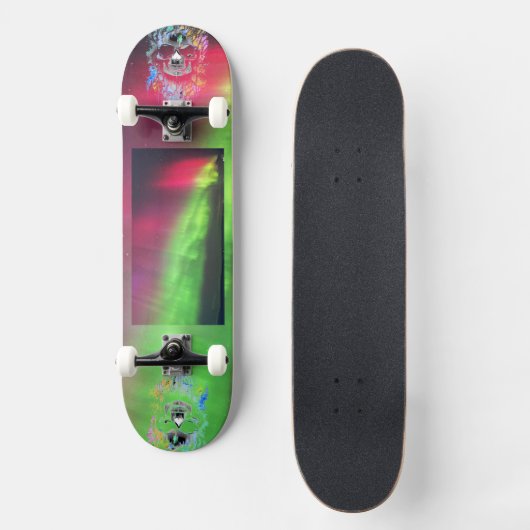 Quezalcoatl Solarflaeche Skateboard (Vorderseite)