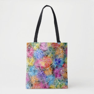 Quezon City Philippinen Karte Tasche