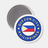 Quezon City Philippinen Magnet (Vorderseite/Rückseite)