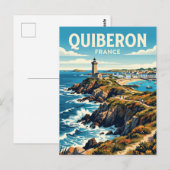 Quiberon Frankreich Postkarte (Vorne/Hinten)