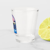 Quiberon Frankreich Reisen Vintag Art Schnapsglas (Rechts)