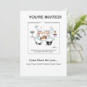 QUICHE ICH! Einladungen bis April McCallum (Stehend Vorderseite)