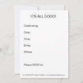 QUICHE ICH! Einladungen bis April McCallum (Rückseite)