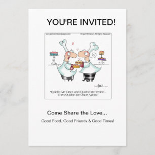 QUICHE ICH! Einladungen bis April McCallum