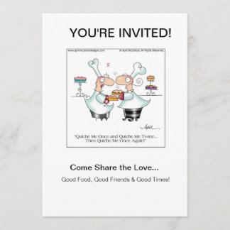 QUICHE ICH! Einladungen bis April McCallum