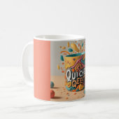 Quiche Quest Kaffeetasse (Vorderseite Links)