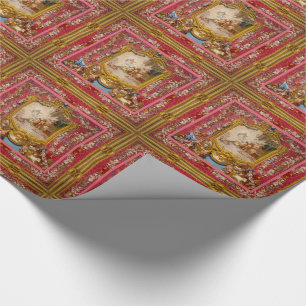 Quichotte Barock Alte Welt Glänzend Geschenkpapier