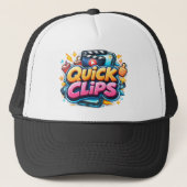 Quick Clips (tm) Trucker-Mütze Truckerkappe (Vorderseite)