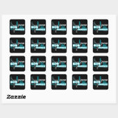 Quick Create Square Sticker (Blatt)