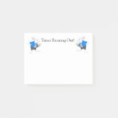 Quick Note Times, die ausgeführt wird Post-it Klebezettel (Vorderseite)