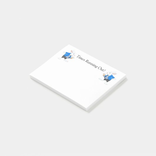 Quick Note Times, die ausgeführt wird Post-it Klebezettel (angewinkelt)