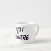 Quick Pivot | Premium Espresso Cup Espressotasse (Vorderseite Rechts)