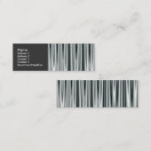 Quick Silver 01 Mini Visitenkarte (Vorne/Hinten)