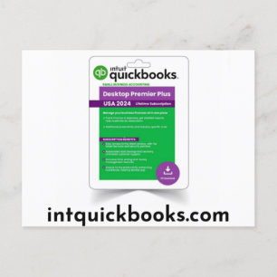 Quickbooks Desktop Premier 2024\intquickbooks.com Postkarte