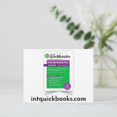 Quickbooks Desktop Premier 2024\intquickbooks.com Postkarte (Stehend Vorderseite)