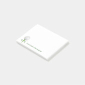 QuickCard-Notizen zum Thema Golf Post-it Klebezettel (angewinkelt)