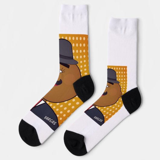QUICKDRAW Crew Socken (Linkes Detail)